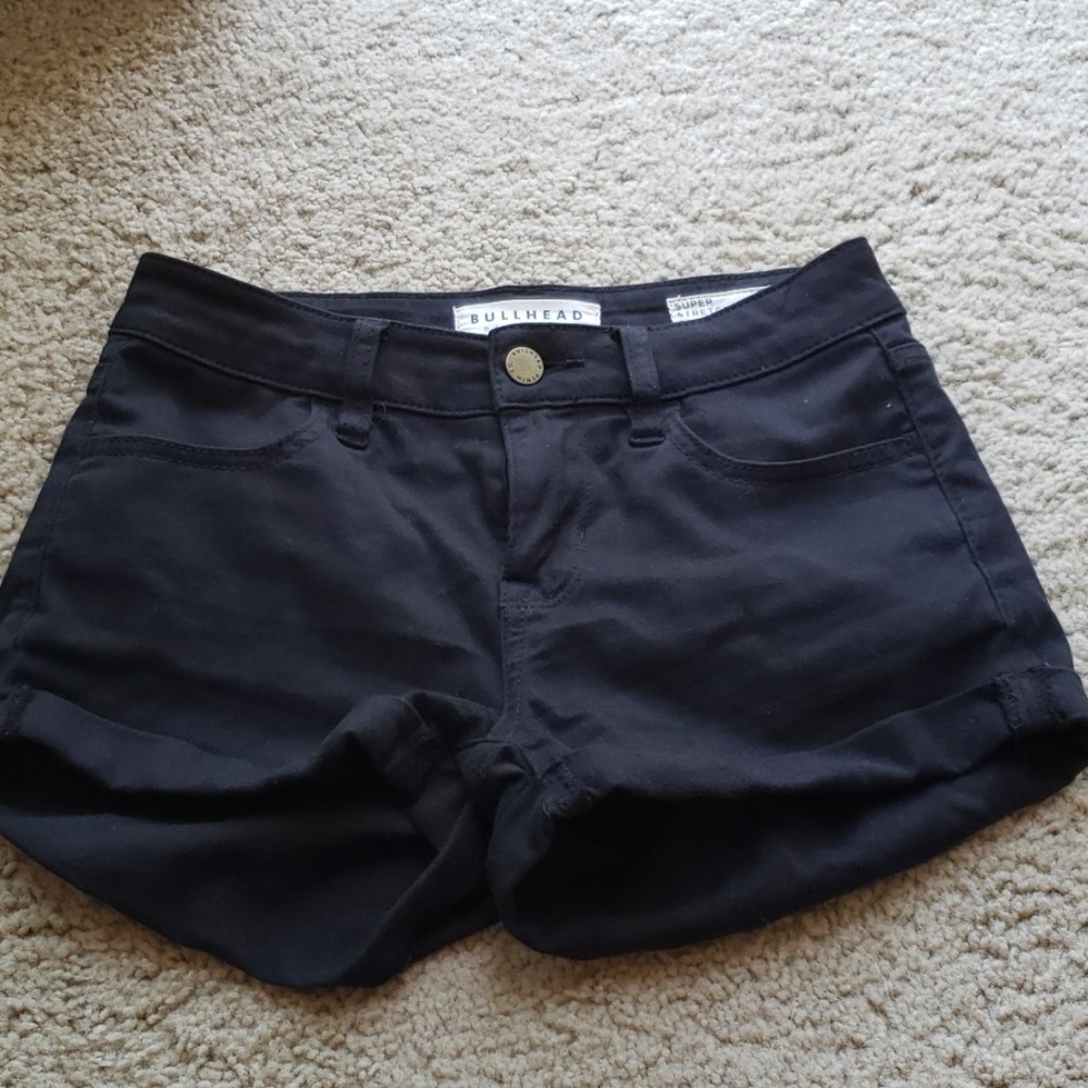 Black shorts